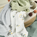GLLQUEN BABY Muslin Swaddle Blankets for Girls Boy, 4-Pack Baby Blankets for Girl Boy, Newborn Receiving Blanket, Baby Swaddle Blanket Unisex, Baby Essentials, Registry & Gift, 40 x 38 inches by TinyTreasures Baby Boutique
