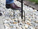 Ashman Deluxe Bird Feeding Station (4 Pack) Bird Feeders for Outside - Multi Feeder Pole Stand Kit with 4 Hangers, Bird Bath and 3 Prong Base for Attracting Wild Birds - 22 Inch Wide x 92 Inch Tall. by GreenHaven Gardens