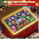 Lumiboard LED Drawing Board,Cosmody Light Up Drawing Board,Led Doodle Board for Kids,Christmas Party Favor Gifts Christmas Stocking Stuffers(13.7"*10") by TinyTreasures Baby Boutique
