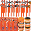 LiYiQ 72 Pcs Basketball Party Favors Basketball Team Gifts Basketball Goodie Bags Stuffers Basketball Ballpoint Pens Bookmark Card and Silicone Bracelet by TinyTreasures Baby Boutique