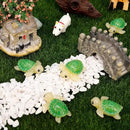 60 Pcs Mini Resin Tortoise,Cute Miniature Sea Turtle Figurines,Tiny Ocean Tortoise Statues for Fairy Garden Landscape Birthday Party Ornament Home Plant Decor Crafts DIY(Green) by GreenHaven Gardens