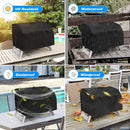 Grill Cover for Lifemaster 2 Burner Portable Table Top Grill, Waterproof Small Tabletop BBQ Grill Cover - 24 x 20 x 15 Inch by GreenHaven Gardens