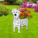 Dalmatian Dog Planter Plant Pots,Cute Garden Dog Flower Planter,Dog Planters Birthday Gifts for Women,Office,Indoor/Outdoor Decor（9.45 * 5.91 * 13.35in） by GreenHaven Gardens