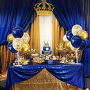 TONIFUL 6 Set Navy Blue Gold Balloon Centerpieces for Table,Balloon Arch Kit for Graduation Decorations 2025 Class of 2025 Party Decorations,New Year,Anniversary,Birthday Decoration by TinyTreasures Baby Boutique
