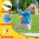 Tree Swing Rainbow Climbing Rope, Heavy Duty Swing Disc Seat Replacement for Kids with Hanging Strap and Platform Carabiners Indoor/Outdoor Playground Accessories (Yellow) by TinyTreasures Baby Boutique