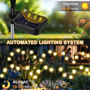 Solar Garden Lights Outdoor,2 Pack 16LED Waterproof Solar Powered Lights for Yard Pathway Patio, Swaying Lawn Decor as Gardening Gifts for Women Holiday by CozyNest Decor