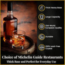 Voted Best High-End Whiskey Decanter 2024 by Food & Wine Magazine |1Hand-Blown Decanter & 4 Tumblers |Made in Europe |100% Lead-Free Crystal |Gift Box by CozyNest Decor