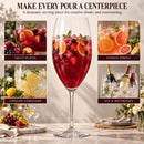 Worlds Largest Giant Wine Glass - Huge 32 Inches, 3.7 Gallons