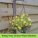 Bird Feeder Hanger,Hummingbird Feeder Hanger,Bird Feeder Hangers for Outside,Plant Hangers Indoor Wall Mount,Hanging Basket Hooks,Plant Hooks & Hangers,45°~180° Rotatable,16 Inch 4 Pack by GreenHaven Gardens