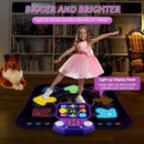 Dance Mat Toys for 3-12 Year Old Girls & Boys, Dance Mats with Light Up 8-Buttons & Wireless Bluetooth, Music Dance Toy with 5 Modes Game, Birthday Xmas Gifts for 3 4 5 6 7 8 9 10+ Year Old Girls Boys by TinyTreasures Baby Boutique
