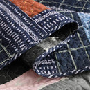 NEWLAKE Bedspread Quilt Set with Real Stitched Embroidery, Paisley Grid Pattern,Queen Size by CozyNest Decor
