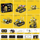 5 in 1 STEM RC Robot Building Kit, 673PCS Remote & App Controlled Jets Building Blocks Set, Robotic Technic Creative Toys, DIY Build Science Learning Gift for Boys Girls Age 6 7 8 9 10 11 12+ by TinyTreasures Baby Boutique