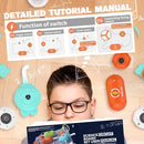 Science Kits for Kids - STEM Kits for Kids, Electronics Exploration Kit, 140+ Projects, 10+ Circuit Parts, STEM Educational Toy Gifts for Kid Boys Girls Ages 3 4 5 6 7 8 9 10 11 12 by TinyTreasures Baby Boutique