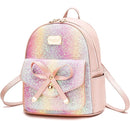 I IHAYNER Girls Bowknot Cute Leather Backpack Mini Backpack Purse for Women by TinyTreasures Baby Boutique