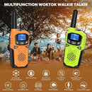 Walkie Talkies for Adults- WokTok Long Range Two Way Radio for Camping Hiking Hand Held Hiking Accessories Camping Gear Xmas Birthday Gift for Kids,SOS Siren,NOAA Weather Alert,4 Radios by TinyTreasures Baby Boutique