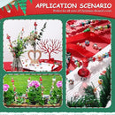 Beaded Garden Stake, DIY Fairy Wand Beaded Decorative Garden Stake Kit with 12IN Threaded Rod Crystal Stopper Top Large Holes Beads Christmas Decoration Pendants Outdoor Fairy Garden kit (110 Pieces) by CozyNest Decor