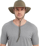 Cimarron Wide Brim Safari Sun Hat for Women & Men – UPF 50+ Outdoor Fishing Hat | Hiking, Running Travel Sun Protection Hat by GreenHaven Gardens