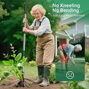 Suchtale Metal Weeder，Stand Up Weed Puller Tool with Long Handle – Heavy-Duty All-Metal Weeder with Upgraded Pincer Claw – Pull Weeds from The Root Without Bending, Pulling, or Kneeling by GreenHaven Gardens