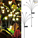 ANTQUE 2 Pack New Upgraded Swaying Starburst Solar Garden Lights, Vibrant Waterproof Outdoor Lights for Yard Patio Pathway Decoration by GreenHaven Gardens