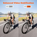 Eagle i15 ProMax Real 4k30FPS 20MP WiFi Action Camera Touch Screen EIS Stabilization Dual Screens Underwater Waterproof Sports Camera, 2 Batteries, Dock, External Microphone, Accessories Kit by TinyTreasures Baby Boutique