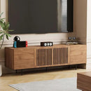 Mid Century Modern TV Stand for 70 Inch TVs, 70.87" Walnut Console with Ample Storage – Stylish Entertainment Center for Living Room or Bedroom by CozyNest Decor