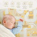 PopsyKosy Premium Baby Foam Play Mats -Stylish Floor & Exercise Puzzle Mat for Toddlers & Kids- 6 Soft, Non-Toxic, Odorless, Peel-Resistant Foam Tiles - 6ft x 4ft -1" inch Extra-Thick, Warm Beige by TinyTreasures Baby Boutique
