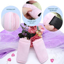 COOLBEBE New Babybody Support & Strap Covers Set for Newborn Infant Toddler- Extra Soft Stroller Cushion Pads Car Seat Insert, Perfect for Carseats, Strollers, Swings, Pink by TinyTreasures Baby Boutique