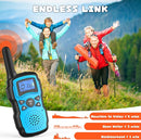 Wishouse Walkie Talkies for Kids Adults Rechargeable Long Range 4 Pack with 2 USB Chargers 12 Batteries,Family Walky Talky,Outdoor Camping Games Indoor Toys Birthday Xmas Gift for Boys Girls Children by TinyTreasures Baby Boutique
