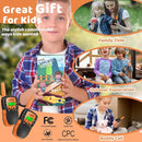 Vvinca Kids Walkie Talkies Rechargeable Toys Gifts for Ages 3 4 5-7 8-12 Year Old Boy Girl Halloween with Flashlight 22 Channel 2 Way Radio, 3 KM Long Range Walkie Talkie for Adventure Game Camping by TinyTreasures Baby Boutique