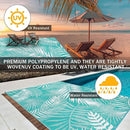 HiiARug Outdoor Rug 5x7 Reversible Plastic Straw Rug Waterproof Patio Rugs for Patios Clearance RV Mat for Outside Outdoor Carpet for RV Porch Deck Beach Camper Backyard by GreenHaven Gardens