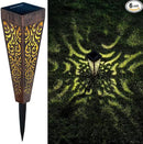 6Pcs Solar Lights Outdoor Pathway Garden Stakes Lights Waterproof LED for Patio, Walkway, Lawn Decorations,Christmas Gifts for Mom Dad (Copper) by GreenHaven Gardens