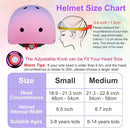 Kids Bike Helmet with DIY Stickers and Knee Pads Elbow Pads Wrist Guard Set for Ages 3-8-14 Toddler Boys Girls Helmet for Roller Skates Cycling Skateboarding Bicycle Scooter by TinyTreasures Baby Boutique