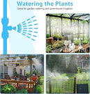 Bonviee Misters for Outside Patio - 59FT Misting Cooling System with 20 Brass Nozzles and 3/4" Adapter, 18M DIY Outdoor Misters Kit for Garden, Greenhouse, and Patio Cooling by GreenHaven Gardens