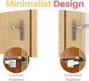Inaya Child Proof Door Lever Lock - Door Handle Lock - 3M Adhesive - Minimalist Design - No Drilling Child Safety Door Handle Locks (3 Pack) by TinyTreasures Baby Boutique