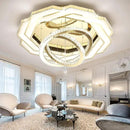 Flashing God Modern Crystal Chandelier,Large Ceiling Chandelier Gold Pendant Lighting Crystal Ceiling Light for Dining Living Room Bedroom by CozyNest Decor