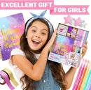 Nollh DIY Journal Kit for Girls - DIY Journal Set for Tween & Teen Girls, Stationery Set, Scrapbook & Diary Supplies Set, Journaling Art Crafts Kit, Ideal Gifts for 8 9 10 11 12 13 14 Year Old Girl by TinyTreasures Baby Boutique