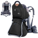 Wipha Baby Backpack Carrier, Toddler Carrier with Canopy, Adjustable and Safe Hiking Backpack for Baby(Creeper III-Black) by TinyTreasures Baby Boutique