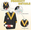 WERNNSAI Graduation Piñata - Graduation Gown Piñata with Blindfold and Bat Graduation Party Game Decorations for College School Elementary Kindergarten Party Games Supplies (12.5" x 16.5" x 3") by TinyTreasures Baby Boutique