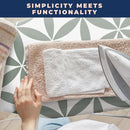 Ironing Board Cover and Pad Extra Thick Heavy Duty Padded 4 Layers Non Stick Scorch and Stain Resistant 15x54 and 3 Fasteners Elastic Edge with Bonus Protective Scorch Mesh Cloth by CozyNest Decor