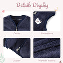 Baby Boys Girls Fleece Vest Zip Up Cute Bear Jackets Fuzzy Fall Winter Warm Clothes Newborn Outwear for Toddler Infant by TinyTreasures Baby Boutique