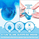 Super Goo Bath Slime 'Surprise' Bombs, 6 Pack | Kids Bath Bombs With Surprise Inside | Nontoxic | Stretchy, Squishy Slime Soap | Sensory Fun for Kids by TinyTreasures Baby Boutique