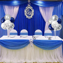TONIFUL 6 Set Navy Blue Silver Balloon Centerpieces for Table,Balloon Arch Kit for Graduation Decorations 2025 Class of 2025 Party Decorations,New Year,Anniversary,Birthday Decoration by TinyTreasures Baby Boutique