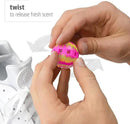 Sneaker Balls Odor-Fighting Shoe Fresheners, Eliminates Unpleasant Smells, Perfect For Sneakers, Gym Bags, Gear Bags, Drawers, Lockers, And More!, Happy, 2 Pack by CozyNest Decor