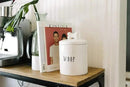 Creative Co-Op Woof Jar with Bone Handle on Lid by CozyNest Decor
