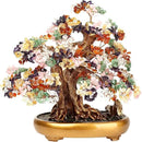 Comeon Large Crystal Quartz Lucky Tree Gem Tree for Office Home Feng Shui Decoration for Wealth/Fortune and Luck (Mix-Gemstone) by GreenHaven Gardens