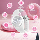 Kids Watches for Girls Boys Digital Sport Watch with Step Counter Pedometer Vibration Alarm Clock, No App Waterproof Fitness Tracker Kids Watch Boys Girls Teens Students Ages 5-16 by TinyTreasures Baby Boutique