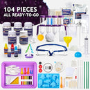 Japace 100+ Experiments Science Kit for Kids, Cool Boy Christmas Birthday Gift Ideas, Chemistry and Physics Set STEM Toys for Boys Girls by TinyTreasures Baby Boutique