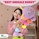 Bundaloo Jumbo Musical Caterpillar Plush Toy - Plays Fun Songs and 8 Musical Key Notes | for Children & Toddlers by TinyTreasures Baby Boutique