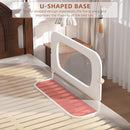 Bed Rail for Toddlers, Baby Bed Rail Guard for Kids, Toddler Bed Rails with Reinforced Anchor Fit, Height Adjustable & Foldable Bed Rail Guard for Twin, Full, Queen & King Beds (White, 32IN) by TinyTreasures Baby Boutique