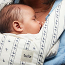 Baby Tula Explore Cotton Baby Carrier 7 – 45 lb, Adjustable Newborn to Toddler Carrier, Multiple Ergonomic Positions Front and Back, Soft and Supportive – Tula Coast, Folklore by TinyTreasures Baby Boutique